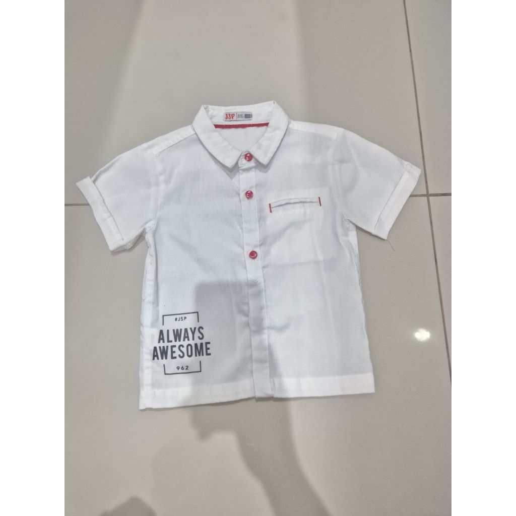 Preloved Kemeja Anak Laki Laki  brand JSP pakaian anak laki laki kemeja anak