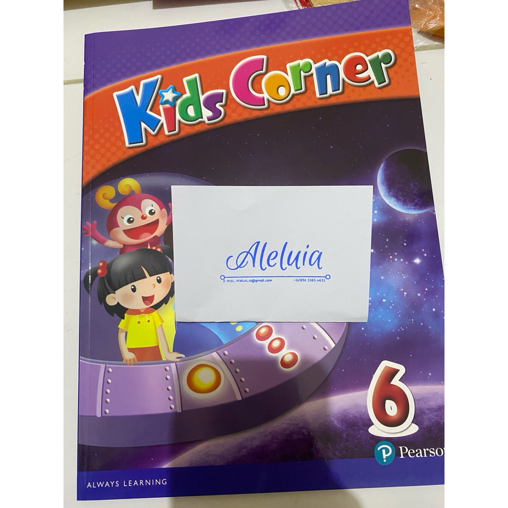 Kids Corner 6 English NEW ORIGINAL Pearson BOOK