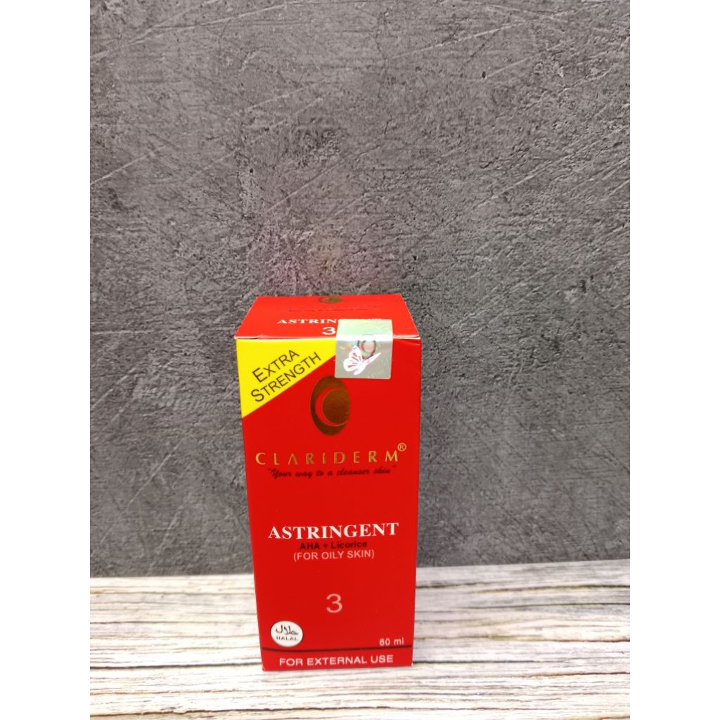 TONER CLARIDERM ASLI PHILIPHINE
