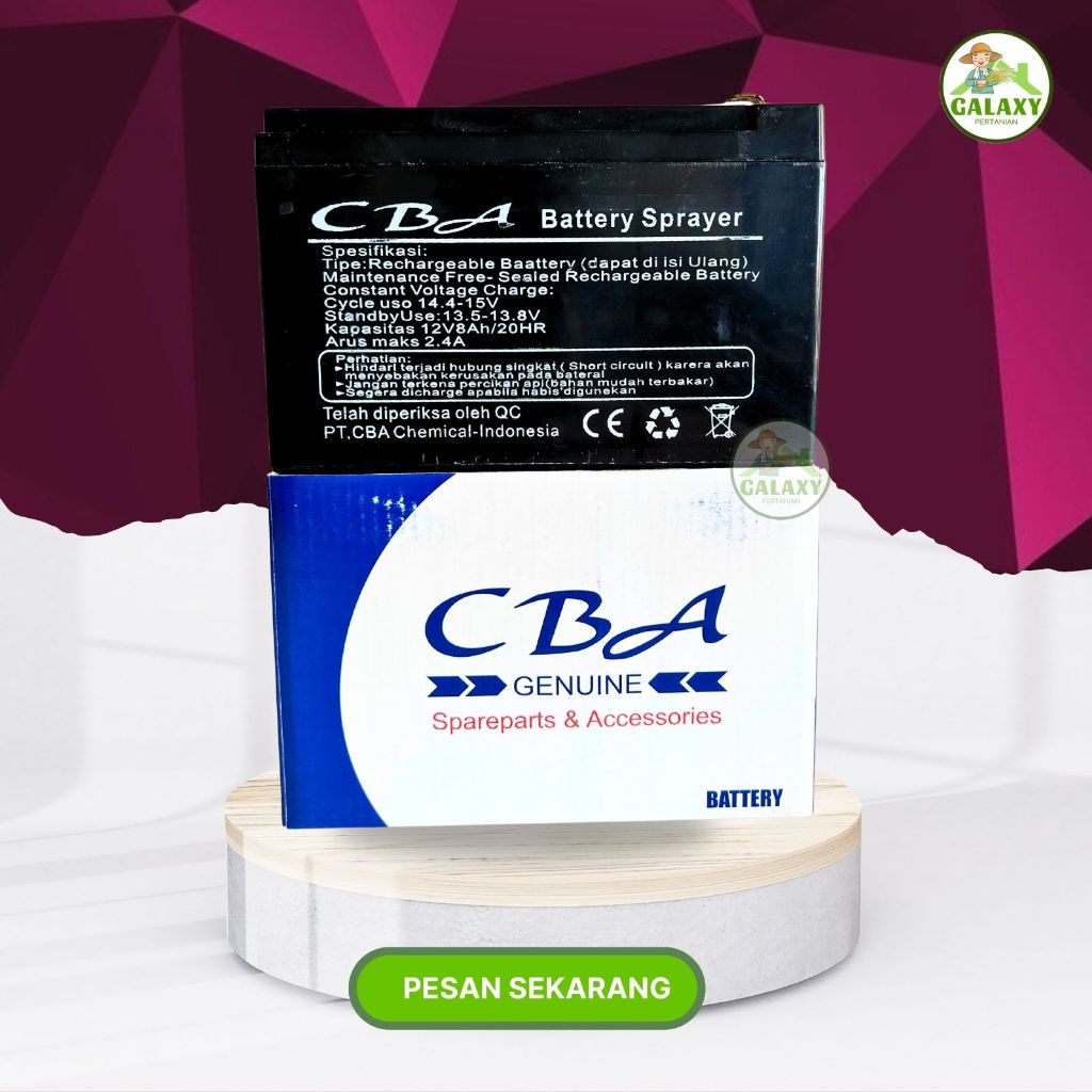 Battery CBA Sprayer Elektrik 8 AH