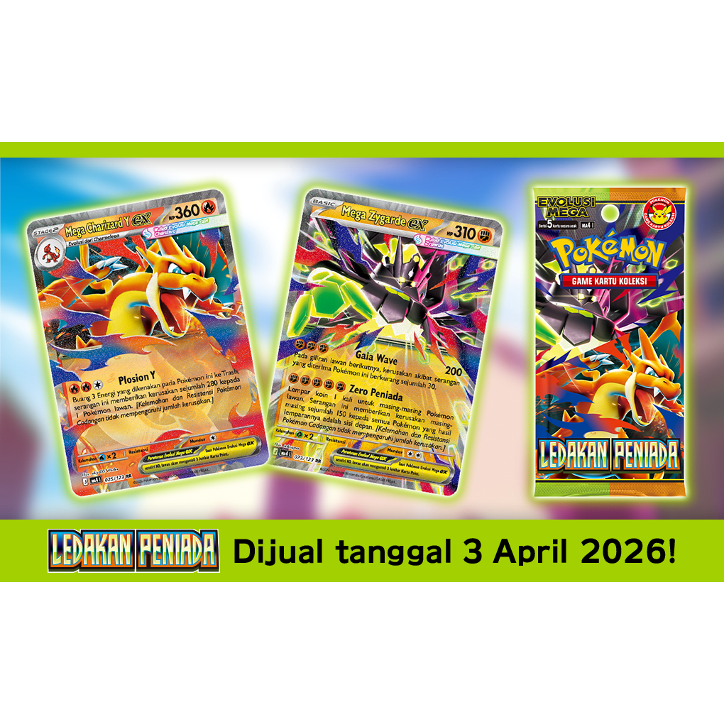 Kartu Pokemon MA4 Ledakan Peniada Booster Pack