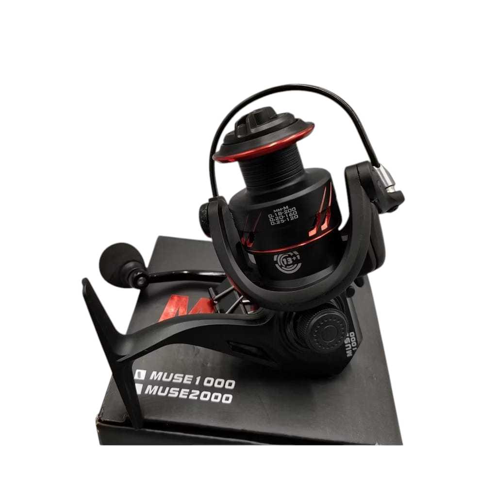 Lizard Reel Lizard Muse 1000 2000 Spinning Gear ratio 5.0:1 gulungan pancing