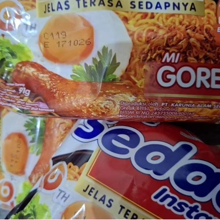 MIE SEDAP GORENG 20% Ekstra Bawang GORENG KRIUK
