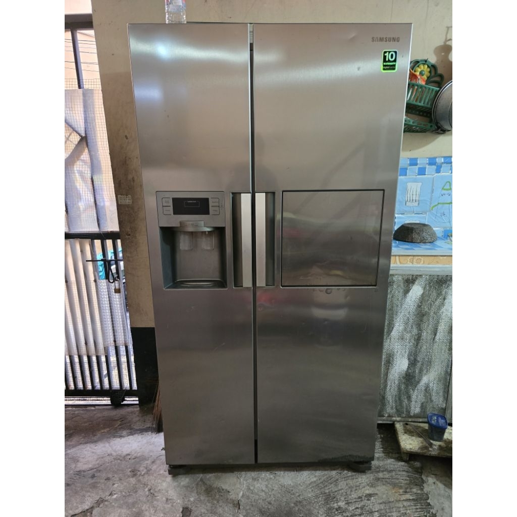 kulkas side by side samsung inverter