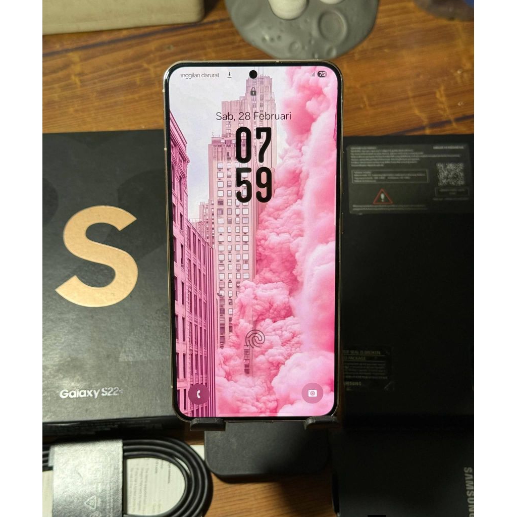 SAMSUNG S22 PLUS RESMI SEIN SECOND FULLSET