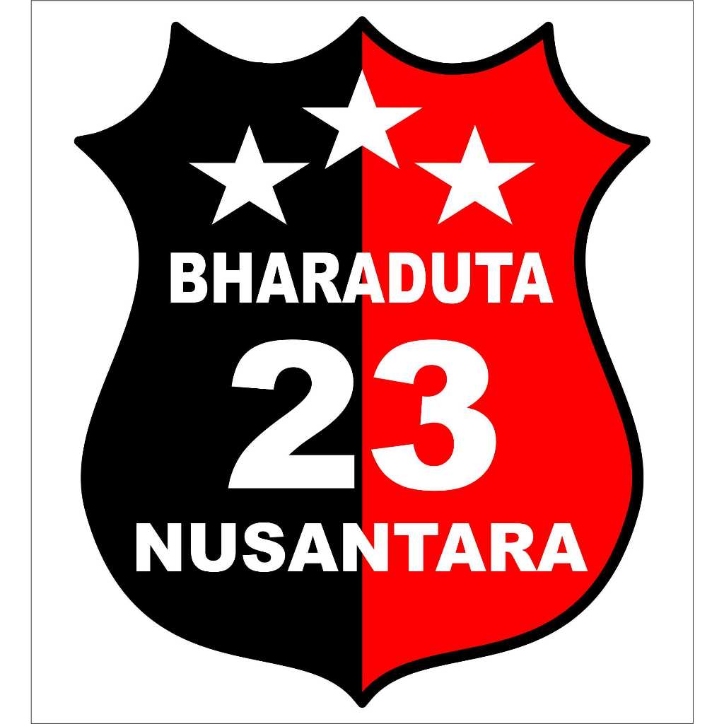STIKER CUTTING LOGO POLISI BHARADUTA NUSANTARA 23