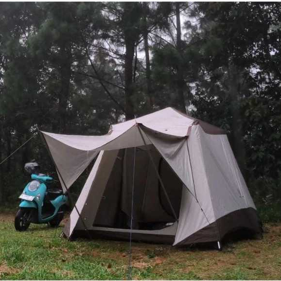 Tenda Camping Second Kapasitas 3-4 Orang Tenda Otomatis