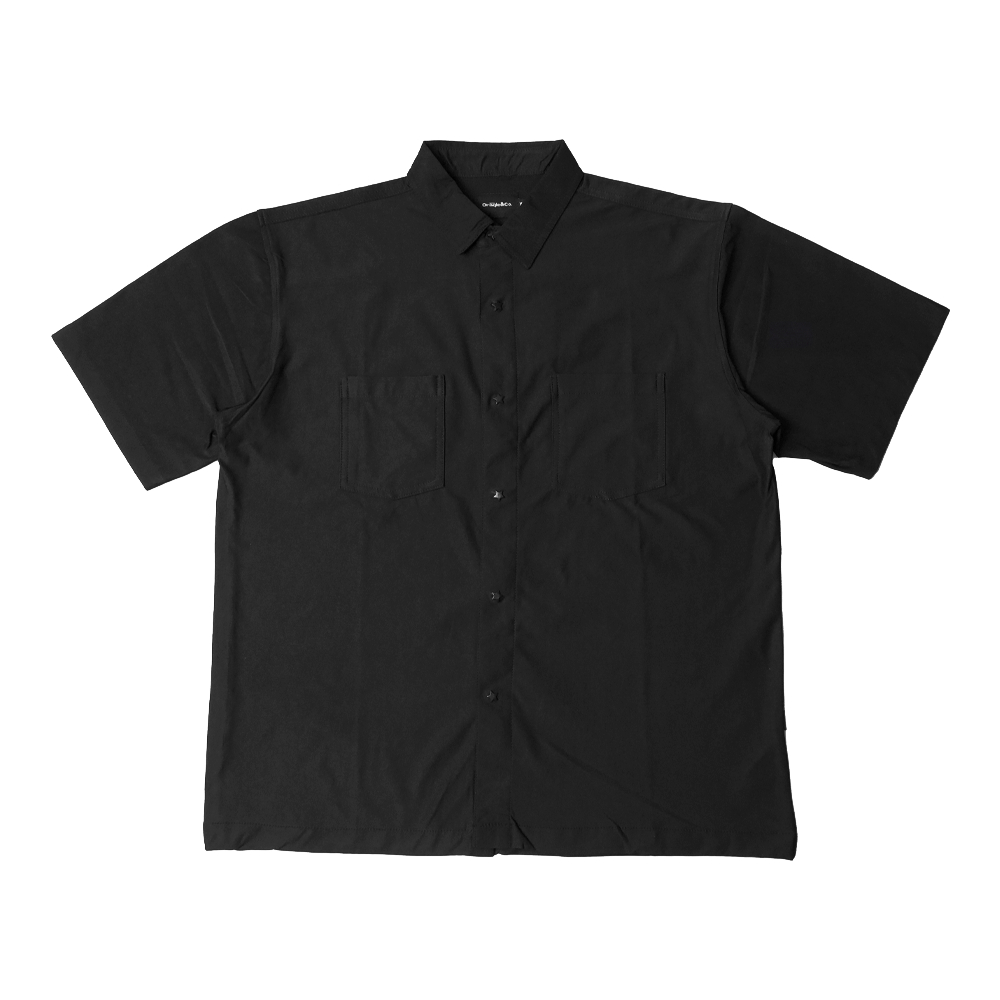 ORAQLE Kemeja Pria & Wanita Campshirt STAR SOFT Basic lengan pendek