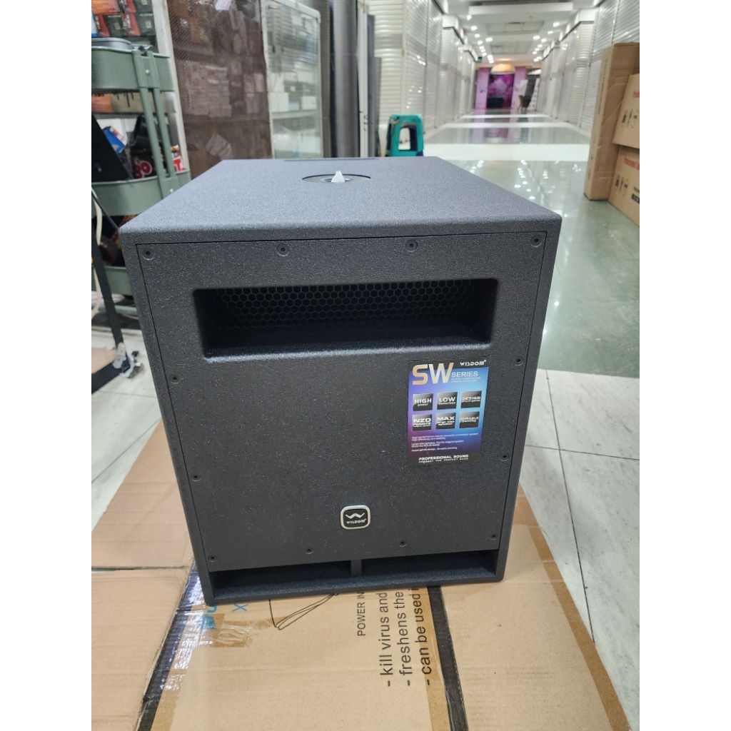 (JUAL 1 BUAH) SUBWOOFER AKTIF WISDOM SW 15PRO / SW15PRO / SW15 PRO 15 INCH ORIGINAL
