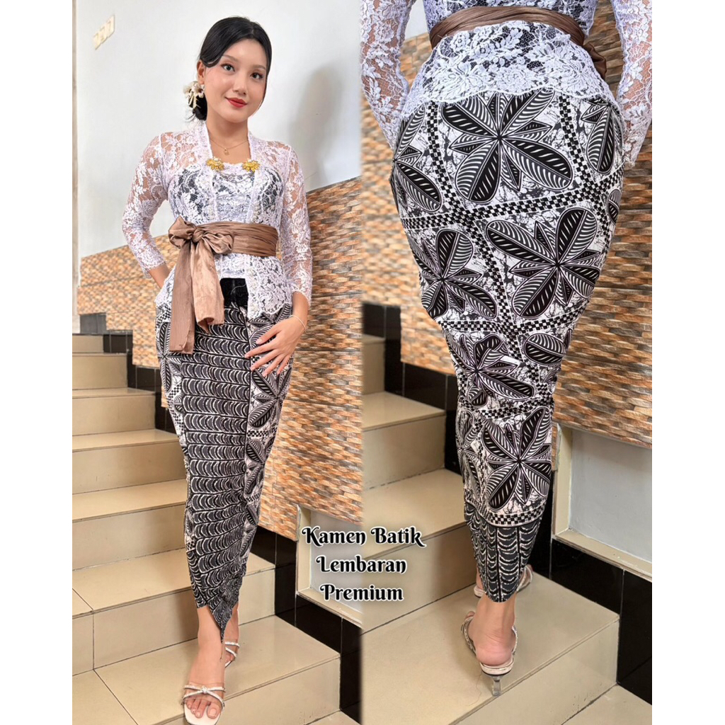 kamen batik lembaran || kamen batik tanpa selendang || kamen batik klasik || kamen batik bali