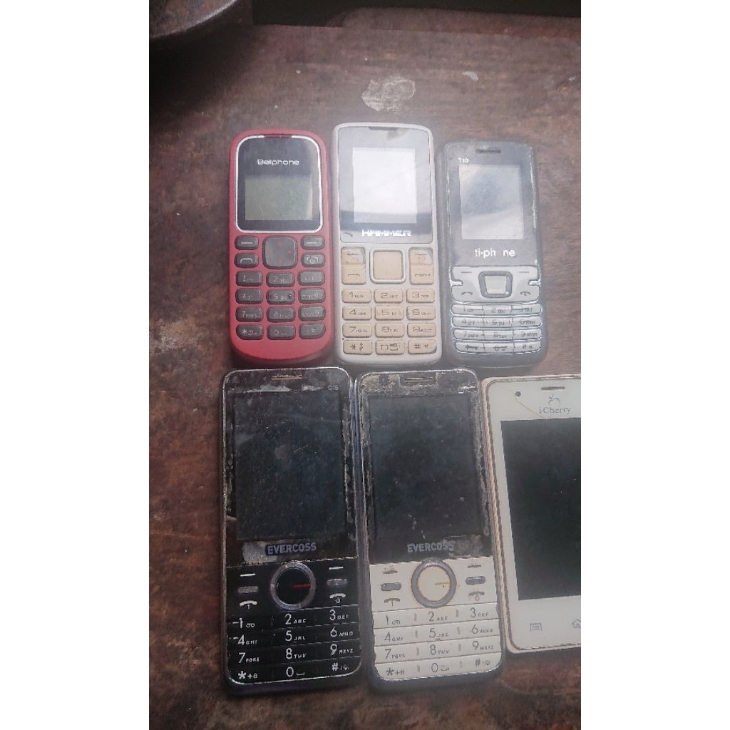 100ribu dapat 6 hp jadul