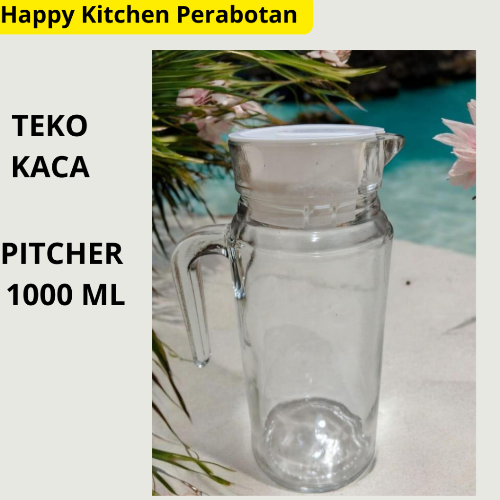 PITCHER JAR KACA 1000 ML TEKO KACA
