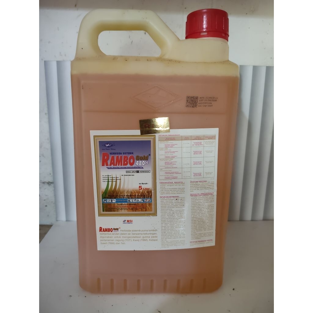 Rambo gold 480 SL herbisida sistemik