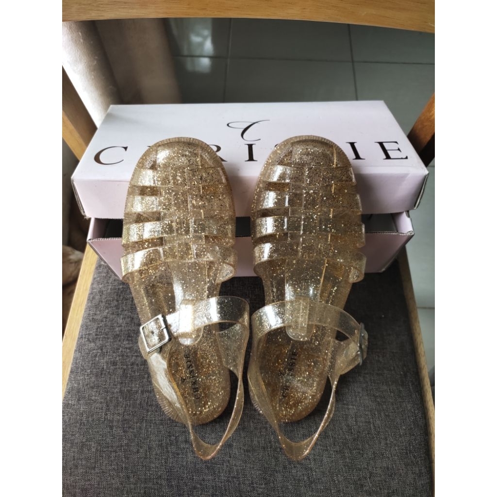 chrissie jelly shoes size 39