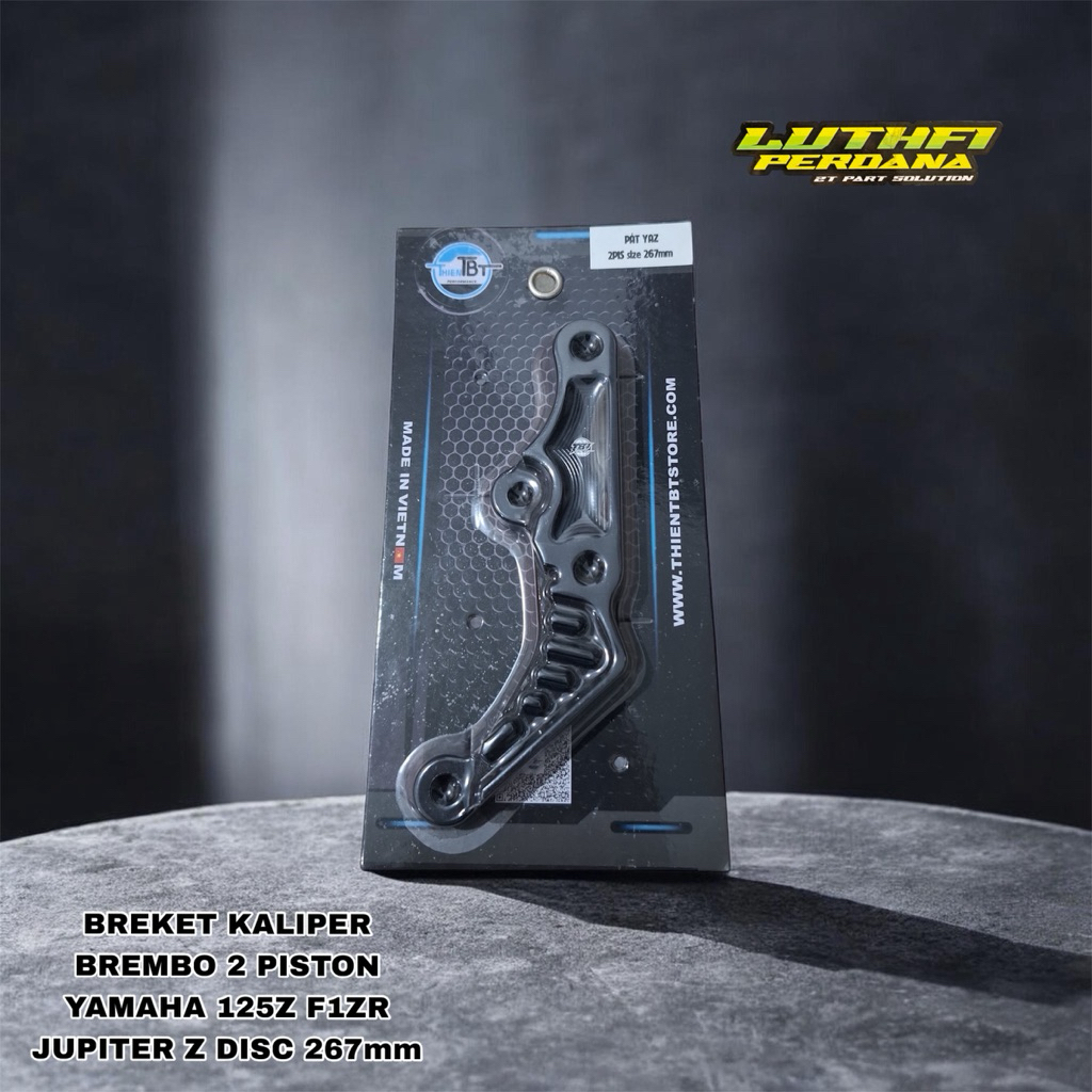BREKET KALIPER BREMBO 2 PISTON YAMAHA 125Z F1ZR JUPITER Z DISC 267mm