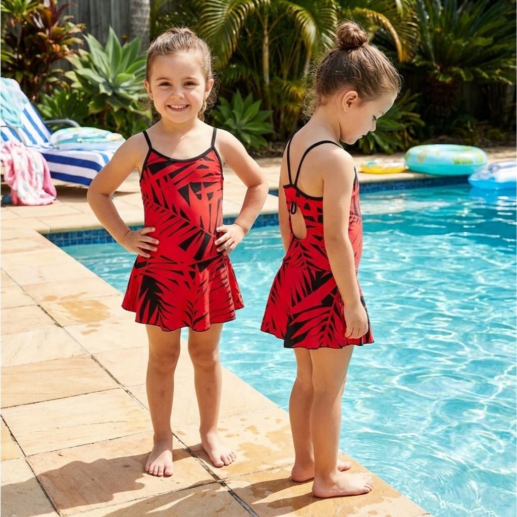 Baju Renang Anak 4-8 Th Rok Seksi SR-TKM091