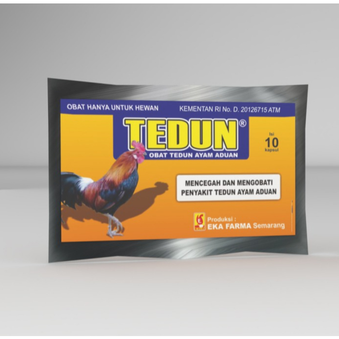 Tedun isi 10 kapsul / Obat Tedun Ayam Aduan