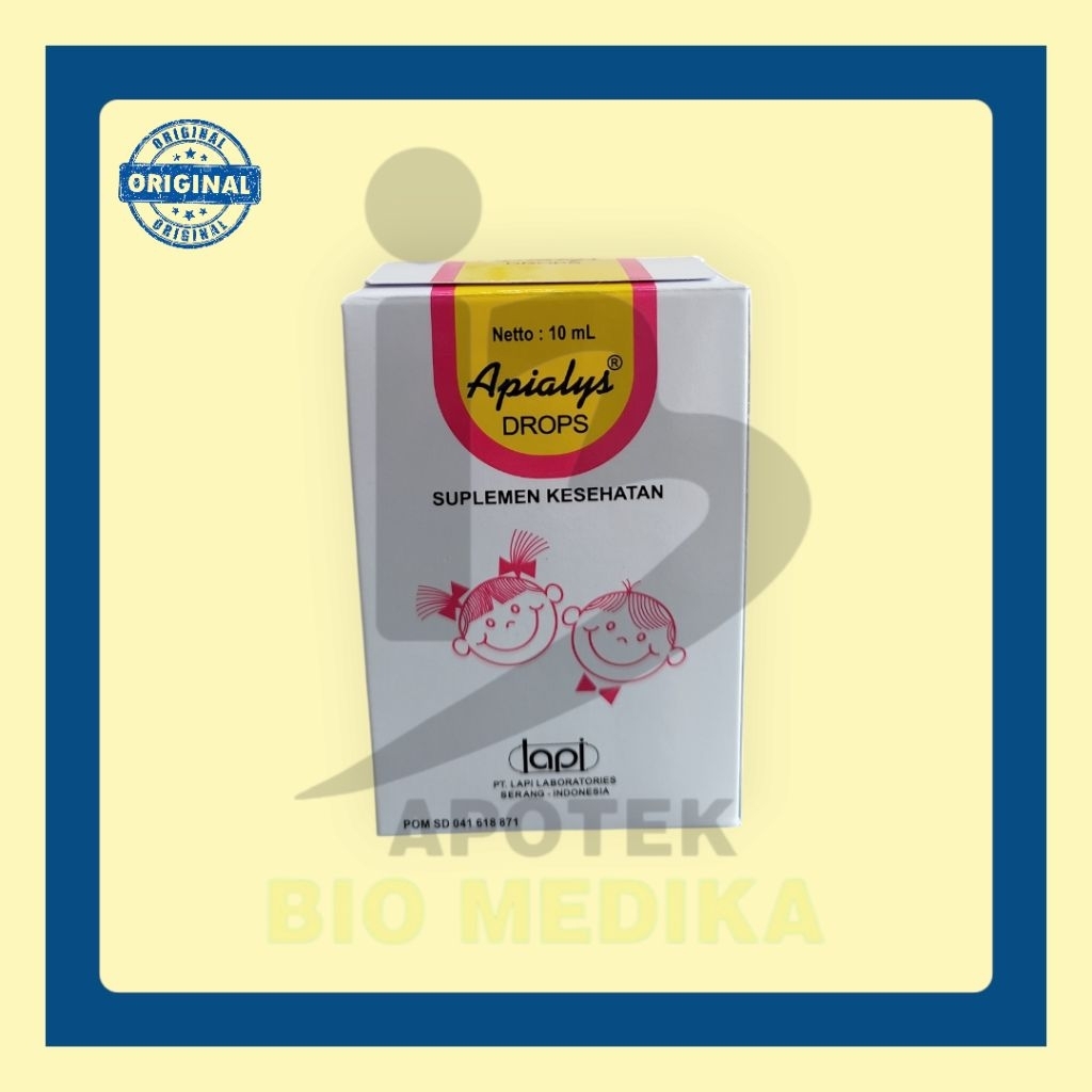 APIALYS SIRUP & DROP VITAMIN ANAK