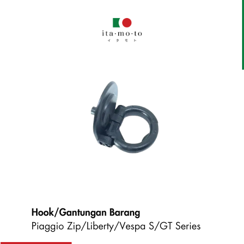 Hook/Gantungan Barang/Helmet Piaggio Zip/Vespa S GTS GT Series - Original Piaggio Part
