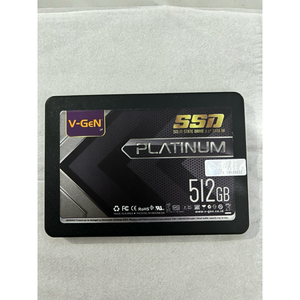 Ssd V-Gen 512GB Platinum