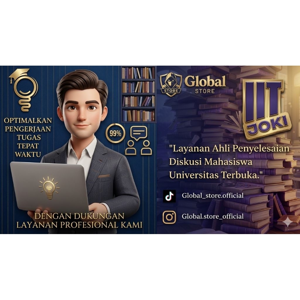 Ready pengerjaan Tugas Diskusi UT Cepat dan murah