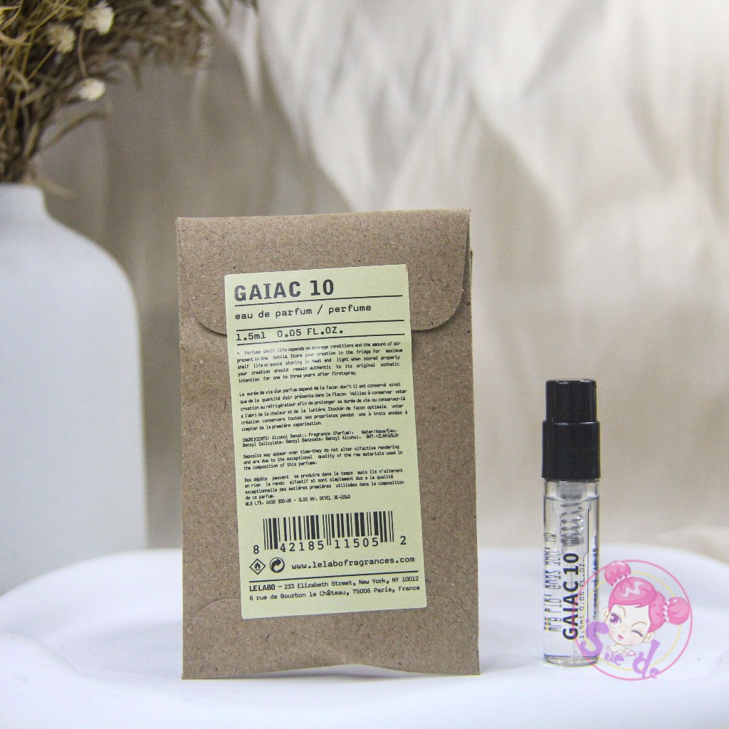 Le Labo Tokyo 10 Parfume 1.5ML Parfum Unisex EDP Mini 100% Original Tester Parfum