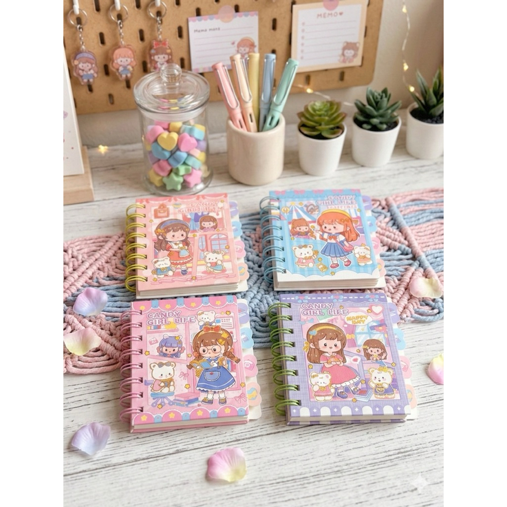 DIARY SPIRAL A7 DEPAI 20528 | NOTES SPIRAL BUKU CATATAN KECIL