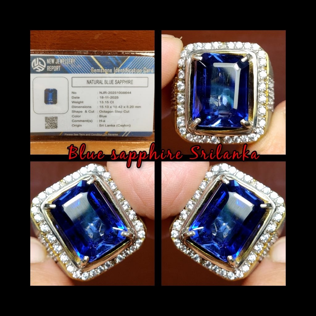 NATURAL ROYAL BLUE SAPPHIRE SRILANKA SUPER HQ