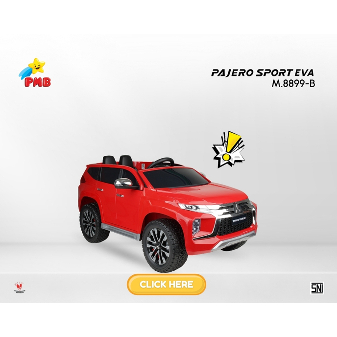 Mobil Aki Mainan Anak Pajero Sport M-8899