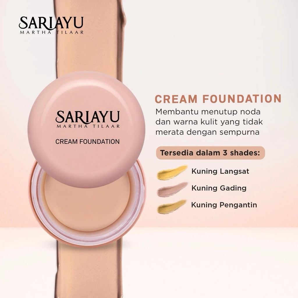 AUDYBEAUTEE - Sariayu Cream Foundation