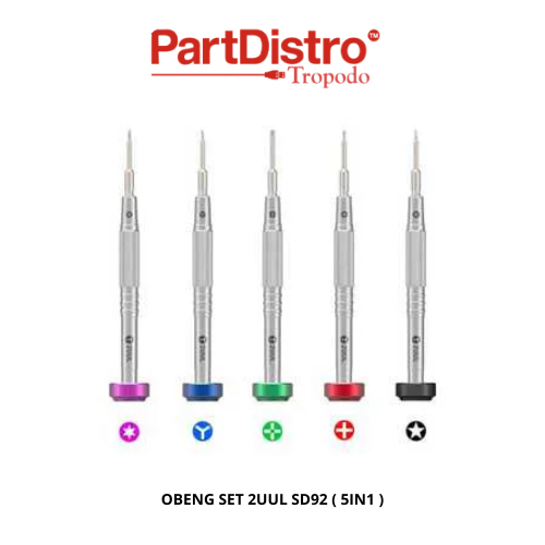 Obeng Set Handphone Iphone dan Android Berkualitas Plus Bintang Segitiga Y