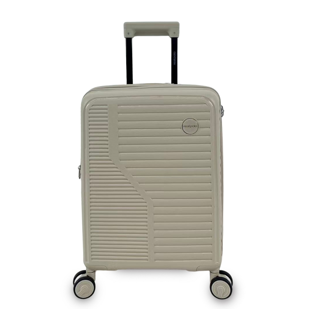 Real Polo Orion Koper Hardcase PP - 4 Roda Putar Expandable - Size 20+28 Inch