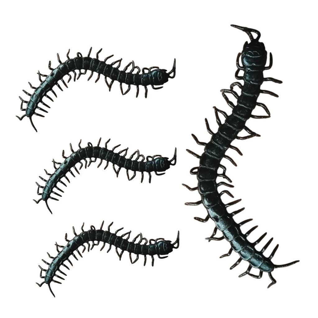 Mainan Kelabang Sticky Jelly - Mainan Kelabang Hitam - Sticky Toy