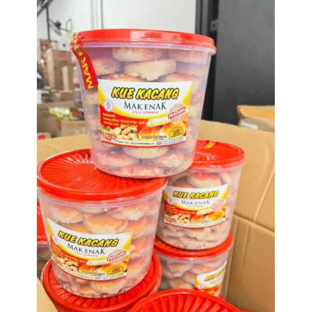 KUE KACANG MAK ENAK//KUE MONDE SUSU MAK ENAK//MAK ENAK//KRIUK-KRIUKSNACKSHOP MALANG BBB