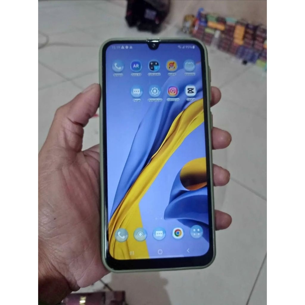 Lcd Samsung m30 ori copotan / lcd Samsung m30 /m30s / m21 oro copotan