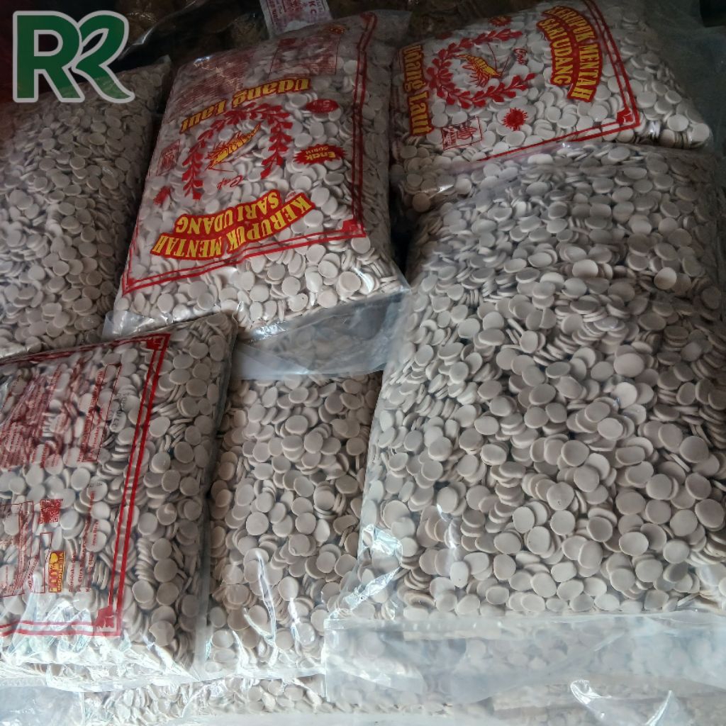 Kerupuk Mentah Palembang Ukuran Kecil 1kg