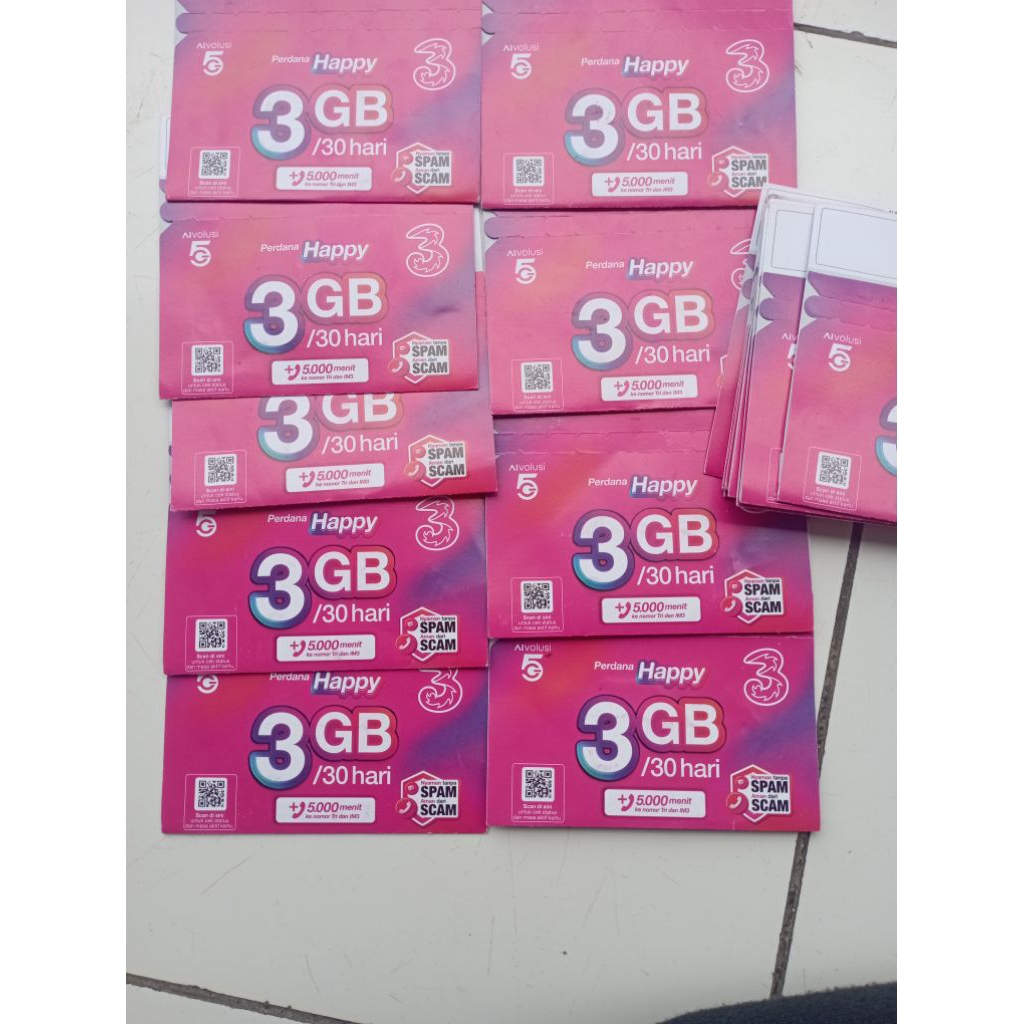 perdana tri kouta 3gb 30 hari
