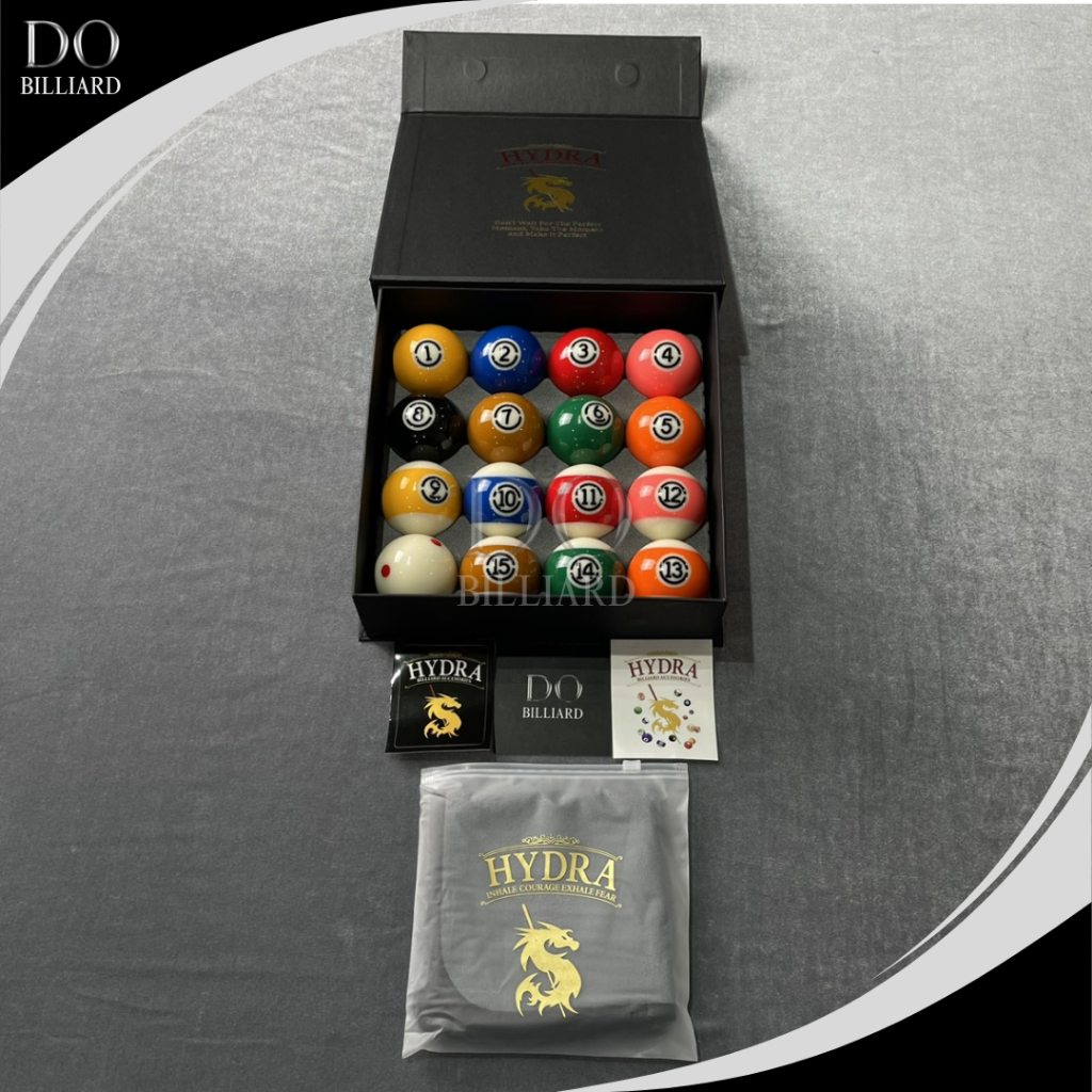 Bola Billiard HYDRA BROWN BALL SET 9 Feet / Set Bola Billiard 9 Feet Hydra Brown Billiard Ball