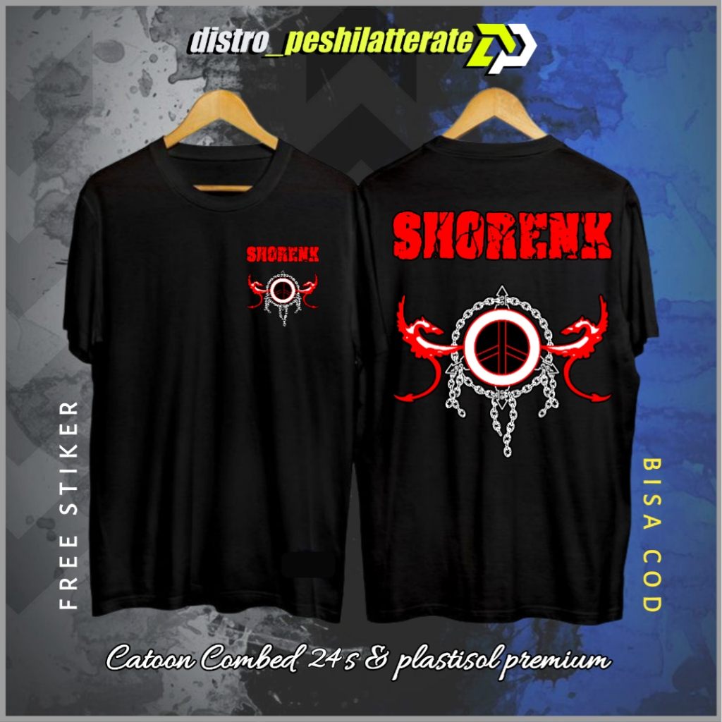 KAOS PSHT SHORENK SIMPEL KATUN COMBAD 24S PREMIUM