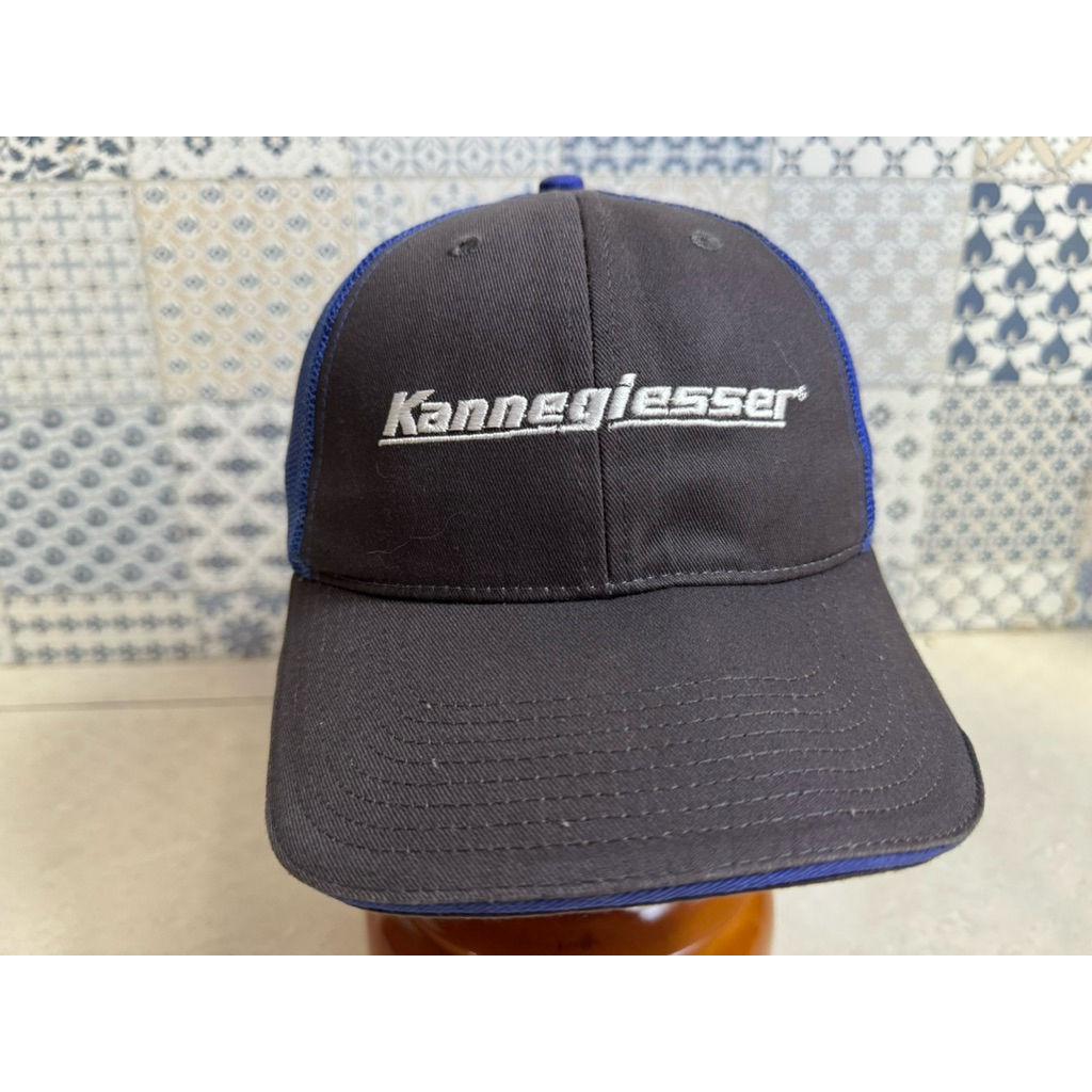 Topi Second Brand Branded Kannegiesser Tag Putih Trucker
