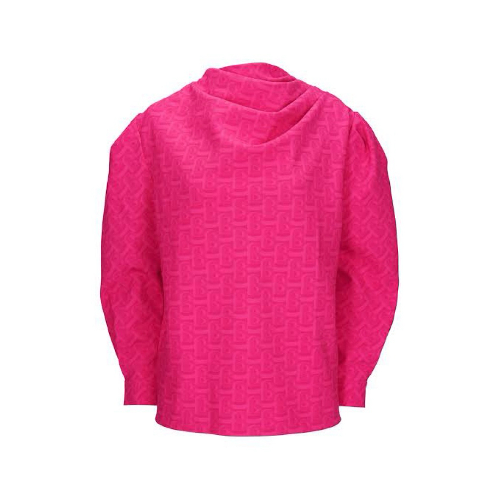 Bimu monogram blouse buttonscarves