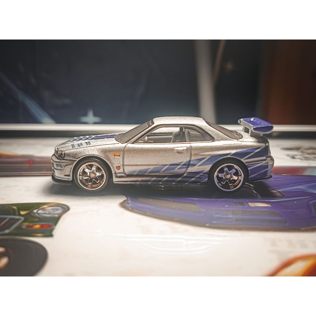 Hot Wheels Fast & Furious Nissan Skyline R34 Fast Import