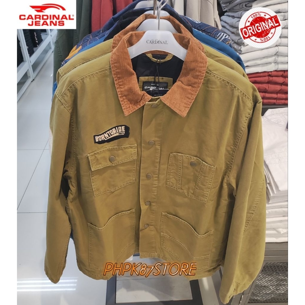 CARDINAL JEANS JAKET DENIM PRIA,JAKET PRIA ORIGINAL PREMIUM