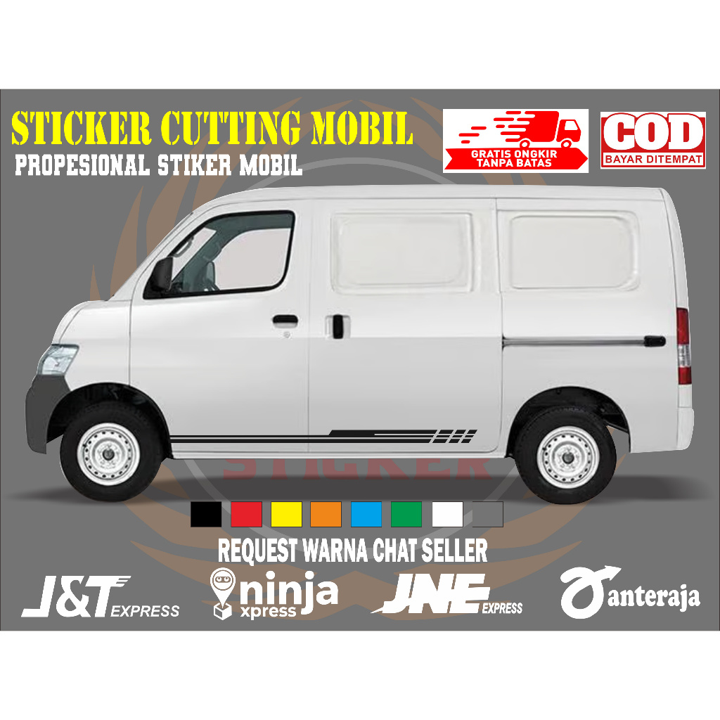 sticker mobil grand max sticker mobil daihatsu grand max stiker mobil grand max keren