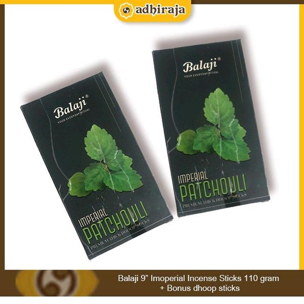 Dupa Hio Wangi India Balaji patchouli Premium Dhoop 10 stick