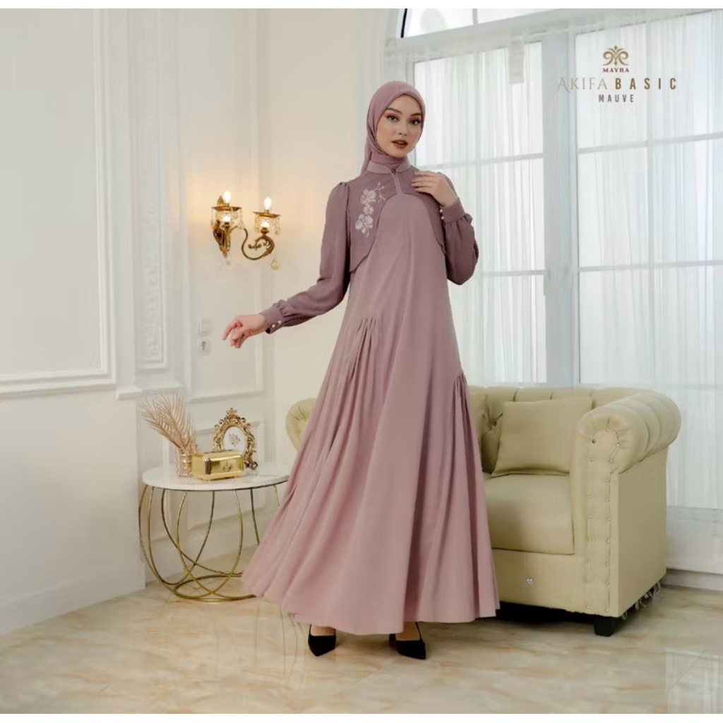 Mayra Indonesia Basic Dress Akifa
