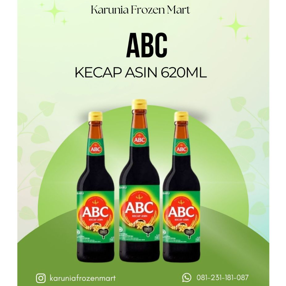 ABC Kecap Asin 620ml ABC Kecap Asin 620ml