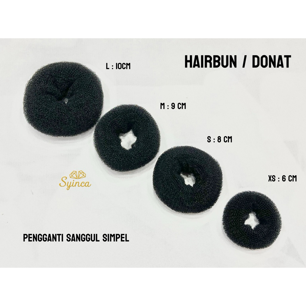 DONAT RAMBUT / HAIR BUN / PENGGANTI SANGGUL