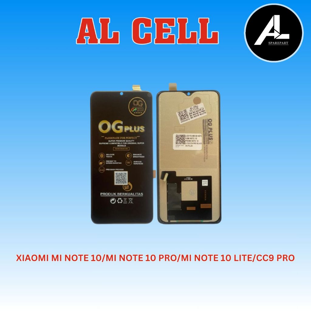 LCD TOUCHSCREEN XIAOMI MI NOTE 10/MI NOTE 10 PRO/MI NOTE 10 LITE