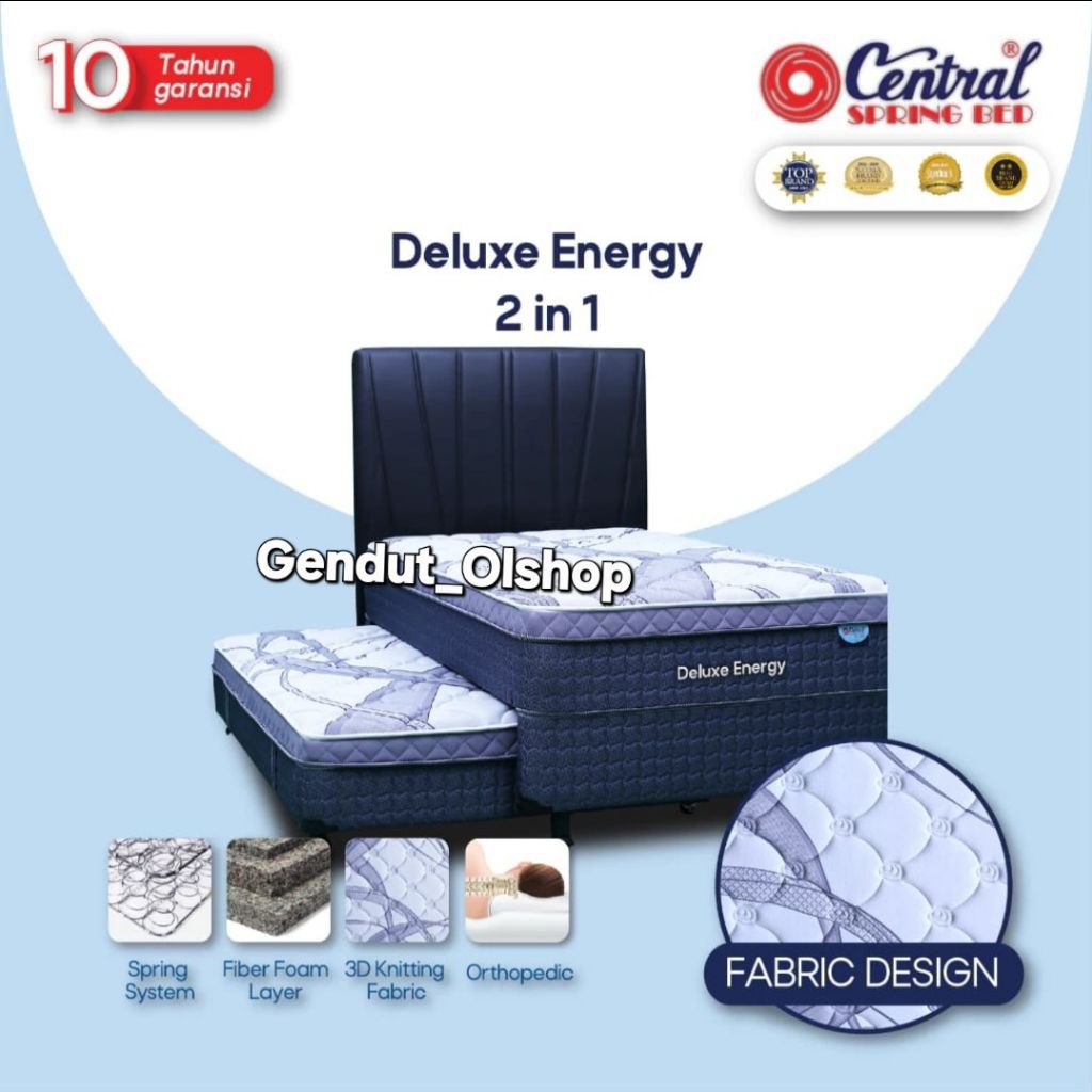 (Khusus Wilayah Kota Palembang) Bed Sorong Central Deluxe Energy,Bed Sorong Deluxe Energy,Central Sp
